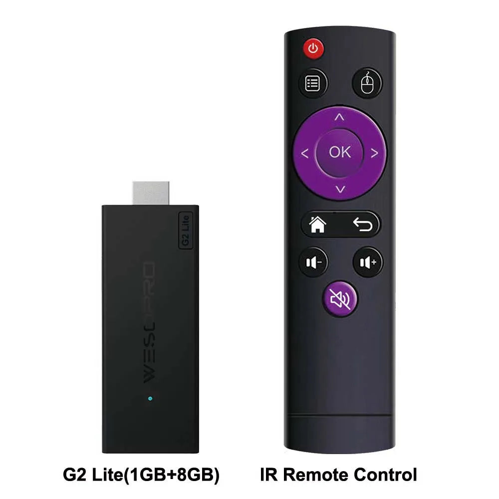 WESOPRO Android TV Stick G2 Lite – 4K Smart Streaming