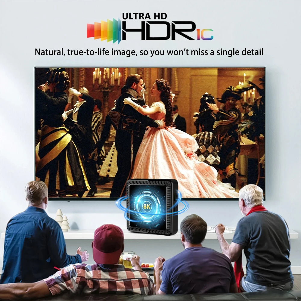 Q19 Android 16 Smart TV Box – 8GB+256GB