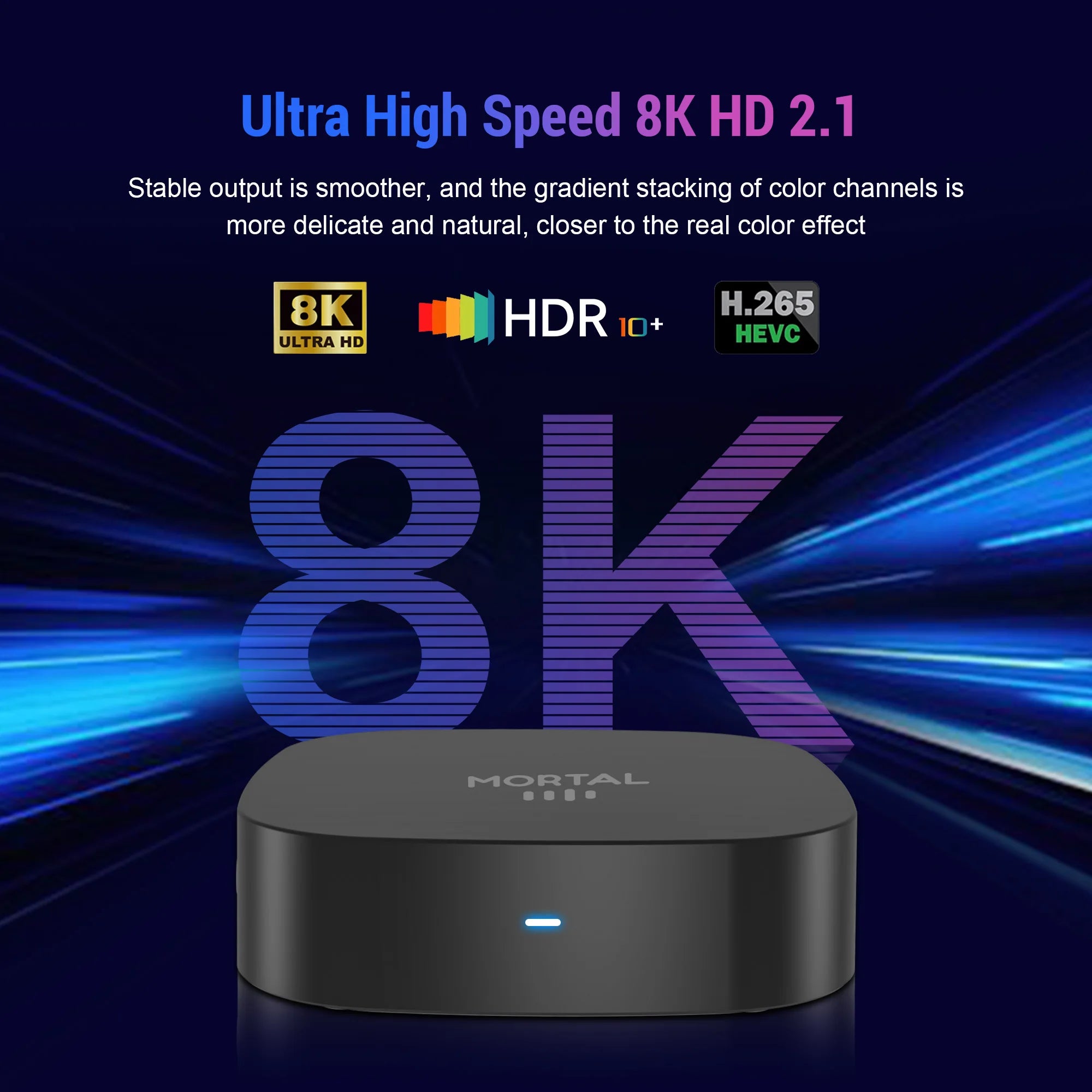 T1+ Android 16 TV Box – 8GB RAM / 128GB Storage