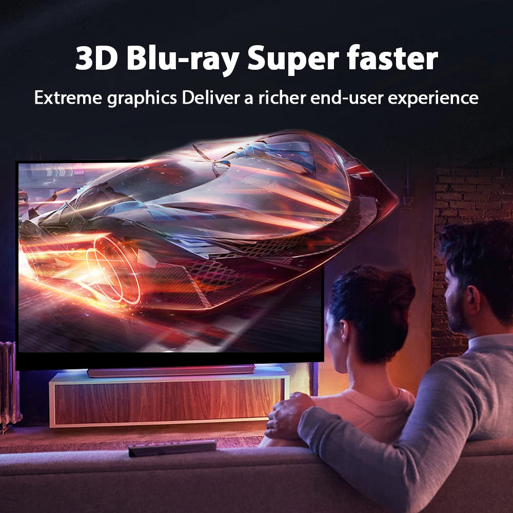 Magcubic Android 12 TV Box 8K Ultra HD – Quad-Core Media Player with Dual Wi-Fi, Bluetooth, Voice Control & 32GB/64GB Storage