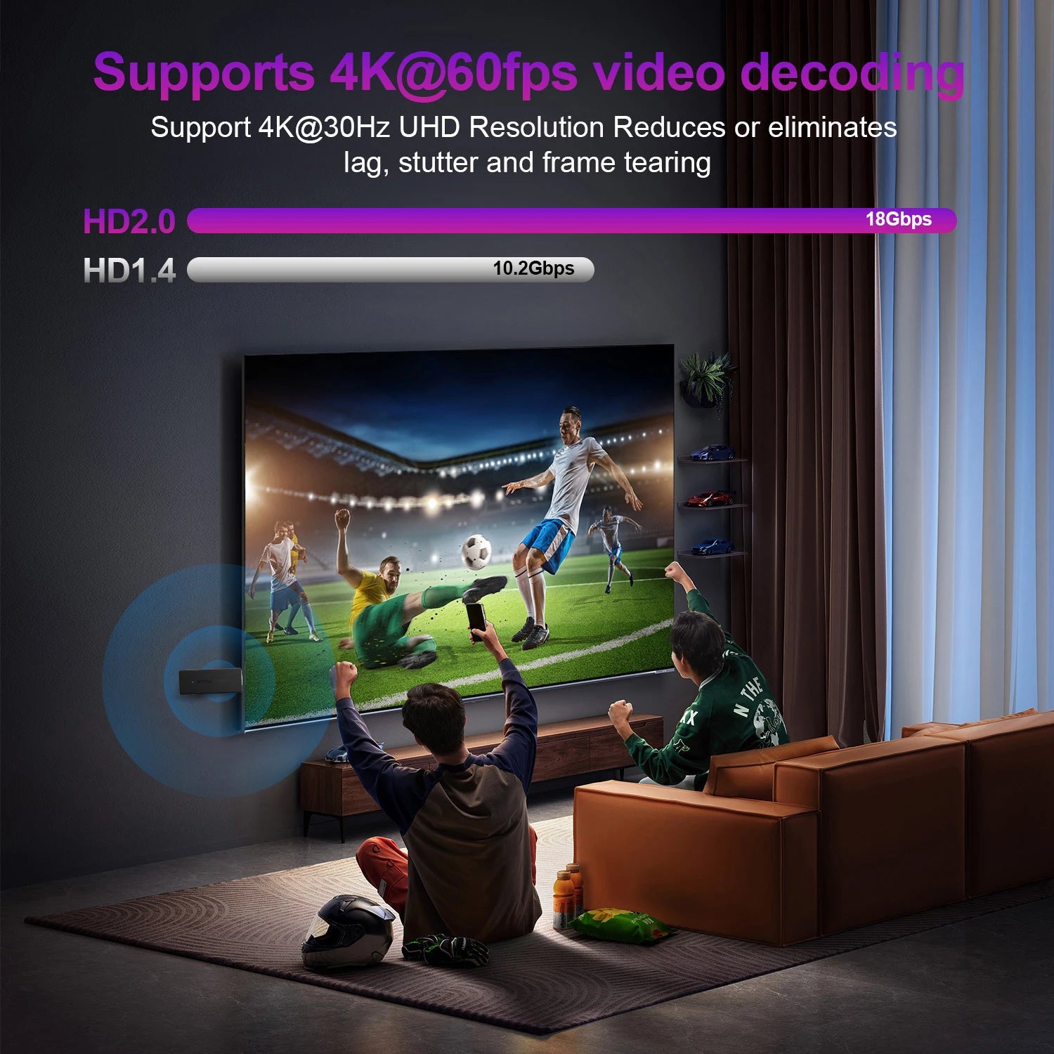 WESOPRO Android TV Stick G2 Lite – 4K Smart Streaming