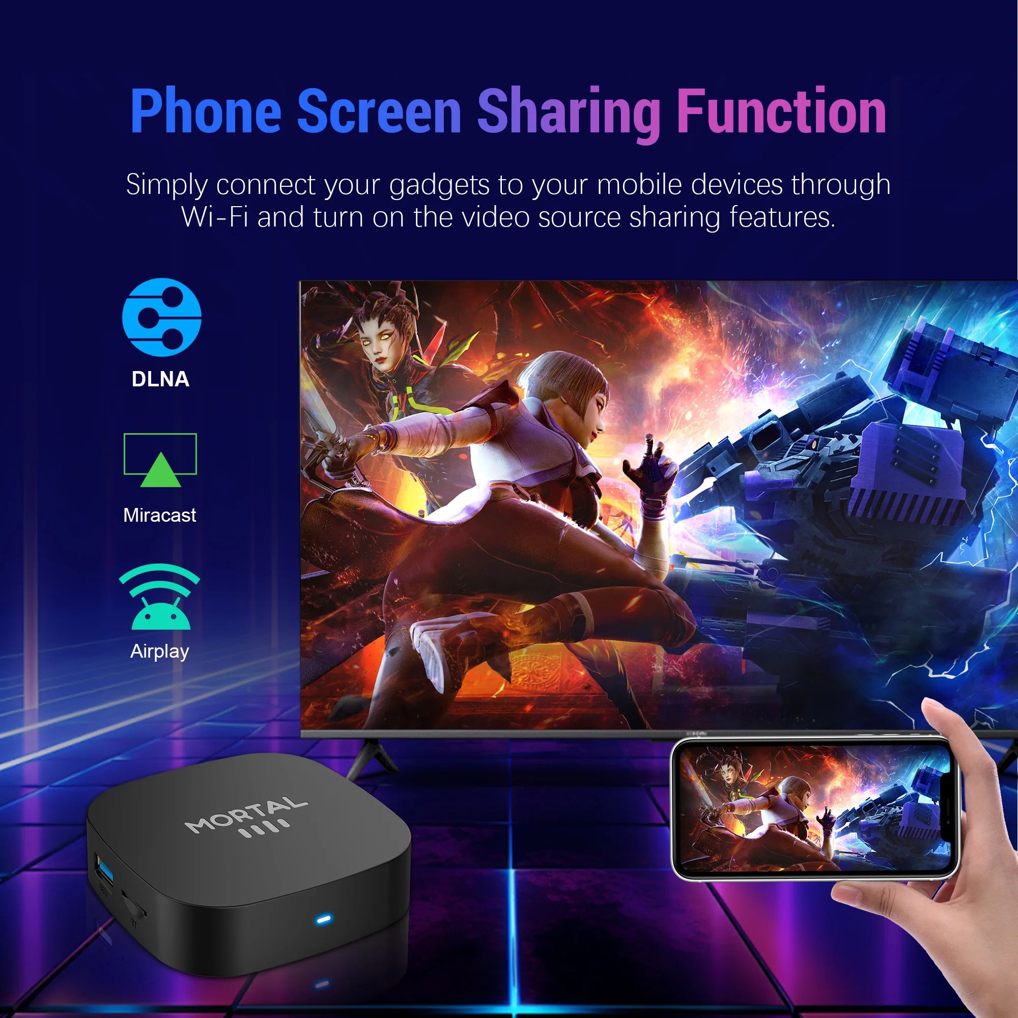 T1+ Android 16 TV Box – 8GB RAM / 128GB Storage